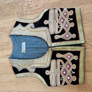 Vintage Ottoman velvet vest